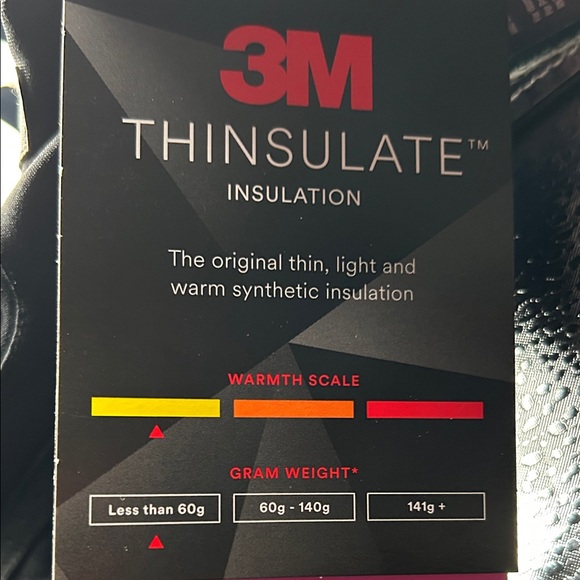 Isotoner Women's Black Gloves with Gray Trim - Picture 2 of 4